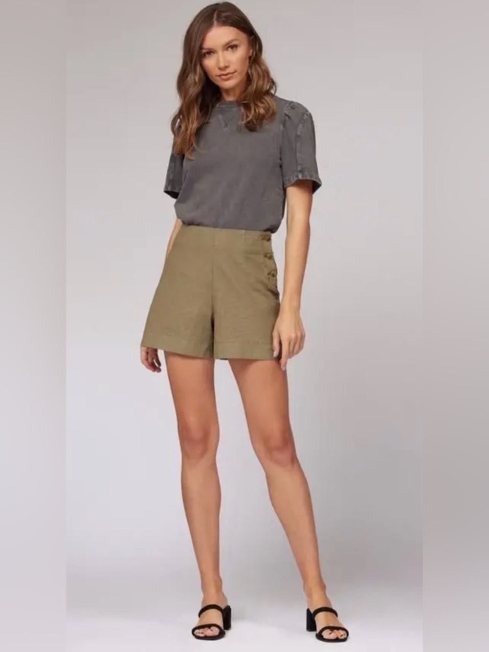 Lila Ryan Hayden High Rise Linen Blend , size 6